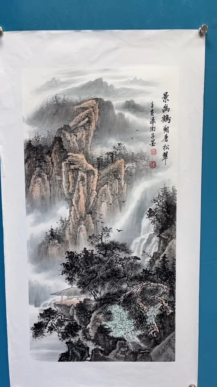 【闪购商品】国画邓志标手绘国画