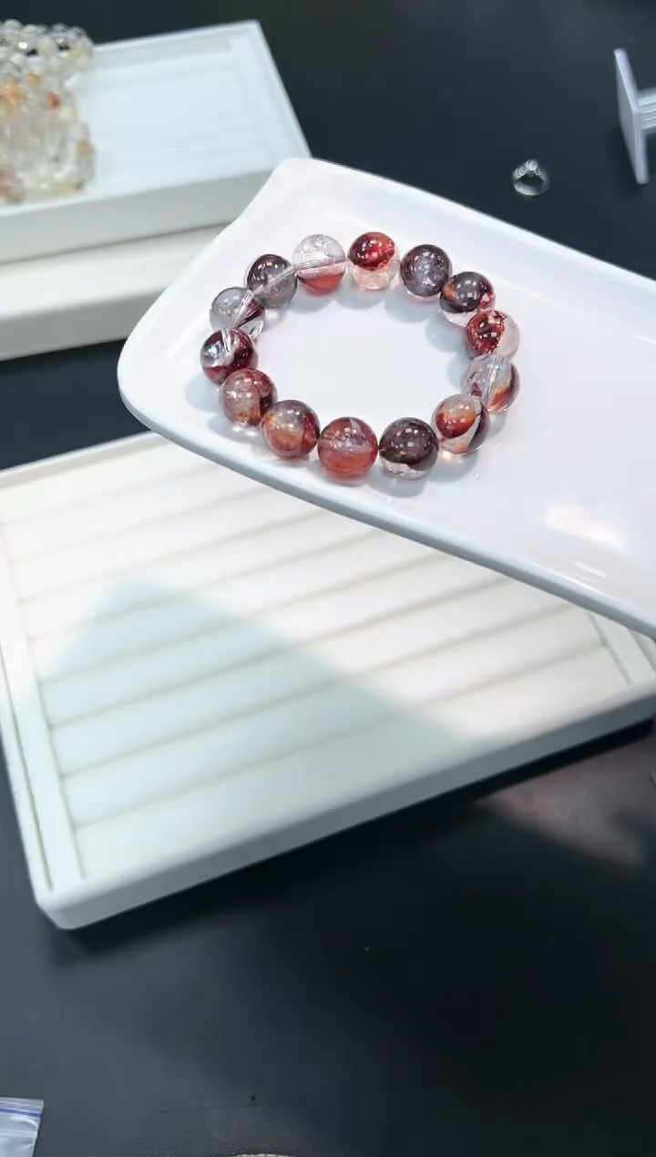 【闪购商品】水晶手串未镶嵌44c多样性发其一/1条14mm默认微瑕