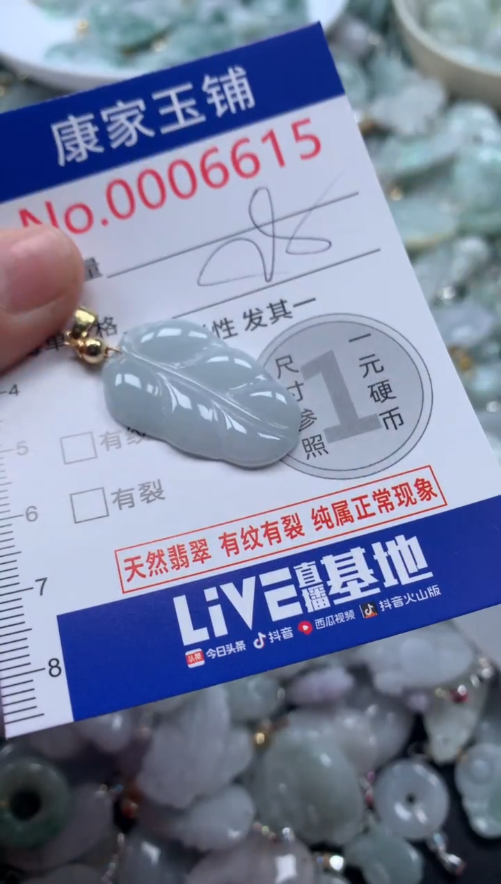 颈饰未镶嵌翡翠6615