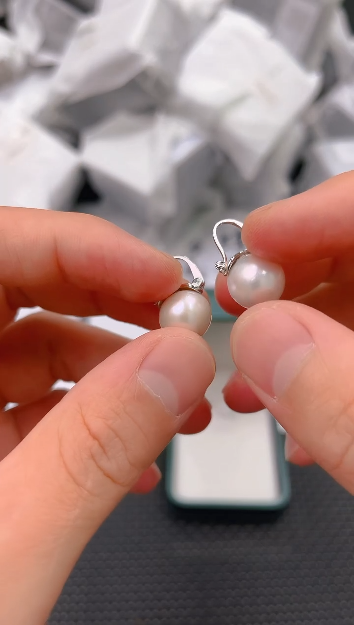 未镶嵌淡水珍珠耳饰ed1300