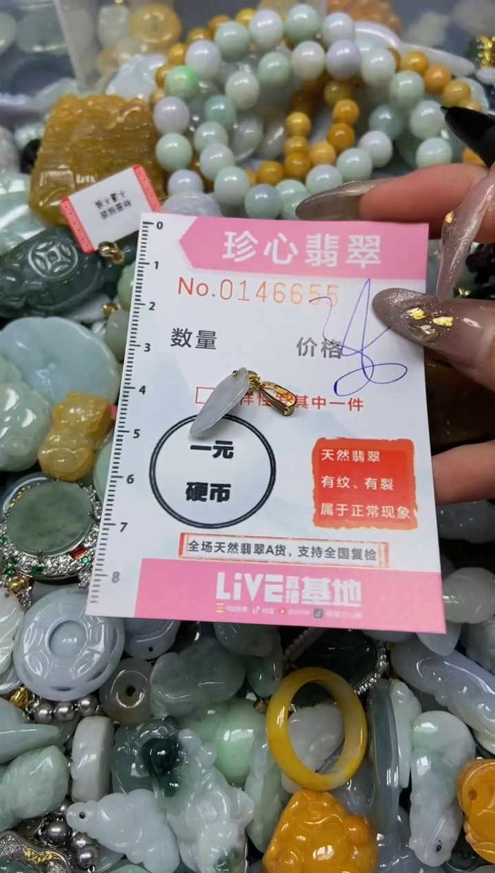 【闪购商品】翡翠颈饰未镶嵌闪购0146655