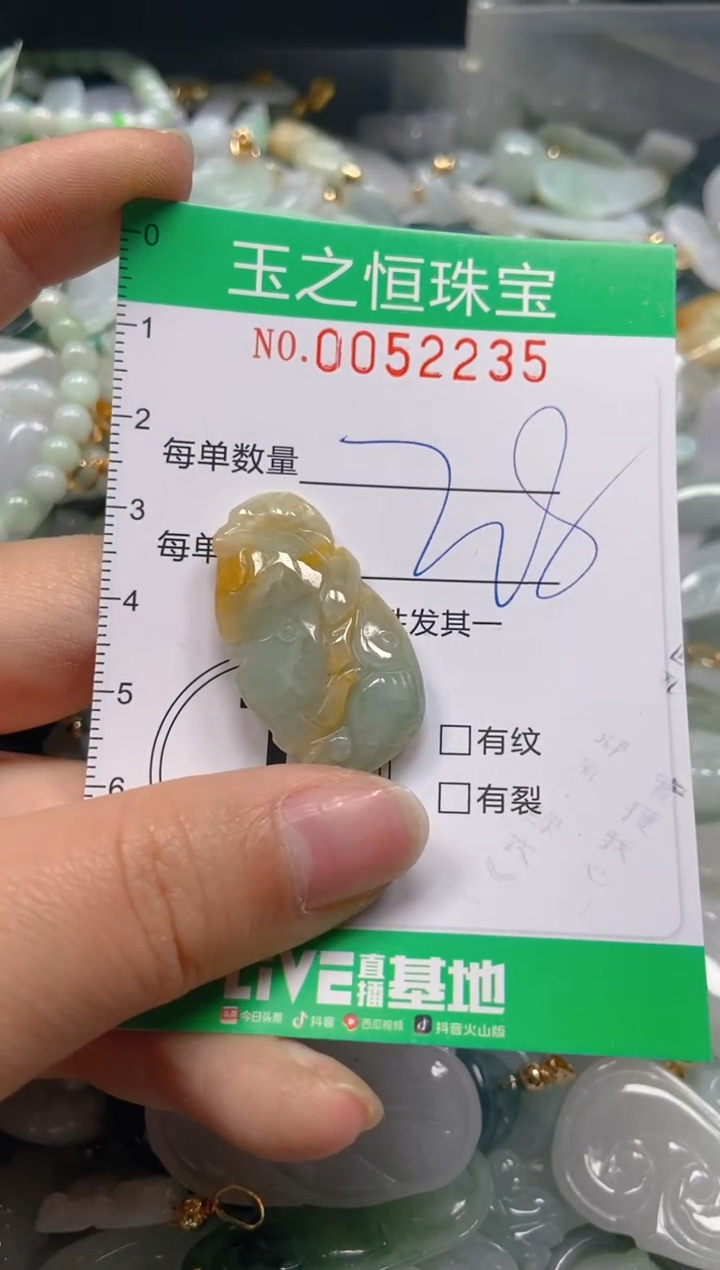 【闪购商品】翡翠颈饰未镶嵌闪购0052235