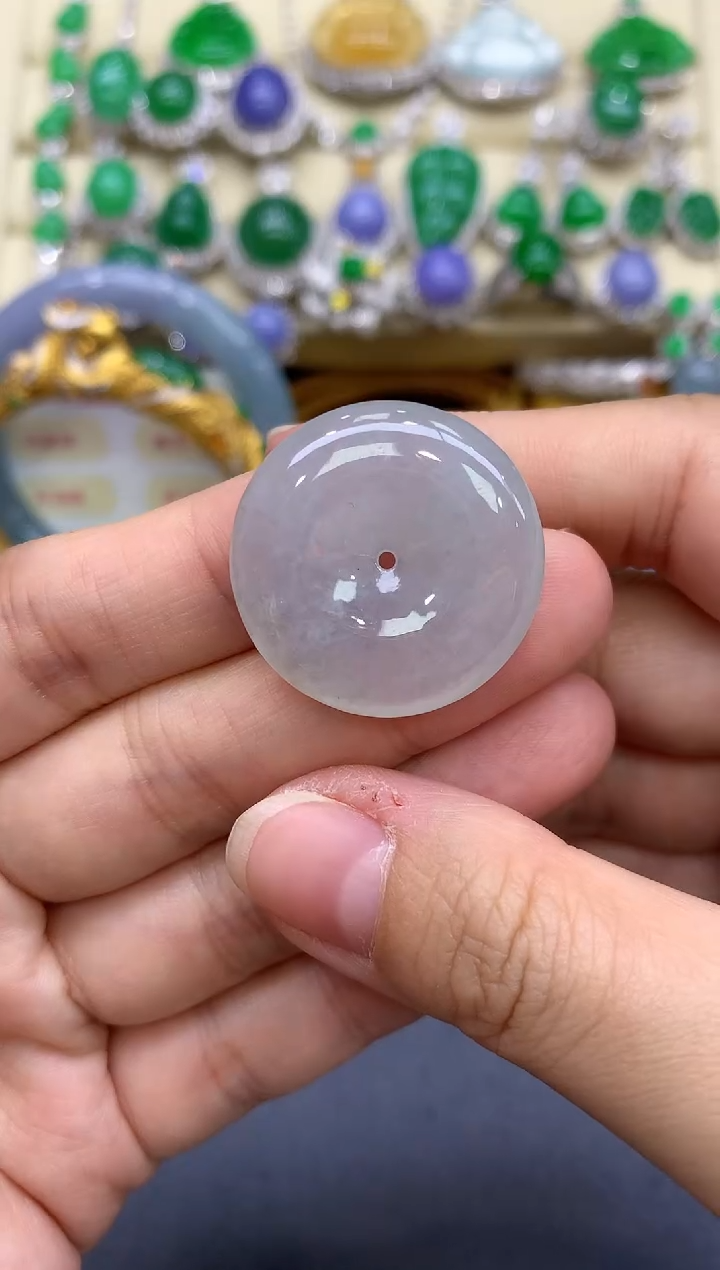 颈饰未镶嵌翡翠141-中国好珍宝