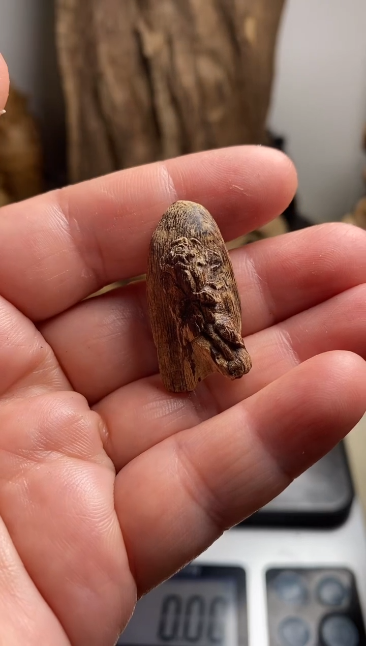 【闪购商品】沉香吊坠加里曼丹九分吊坠1.5克