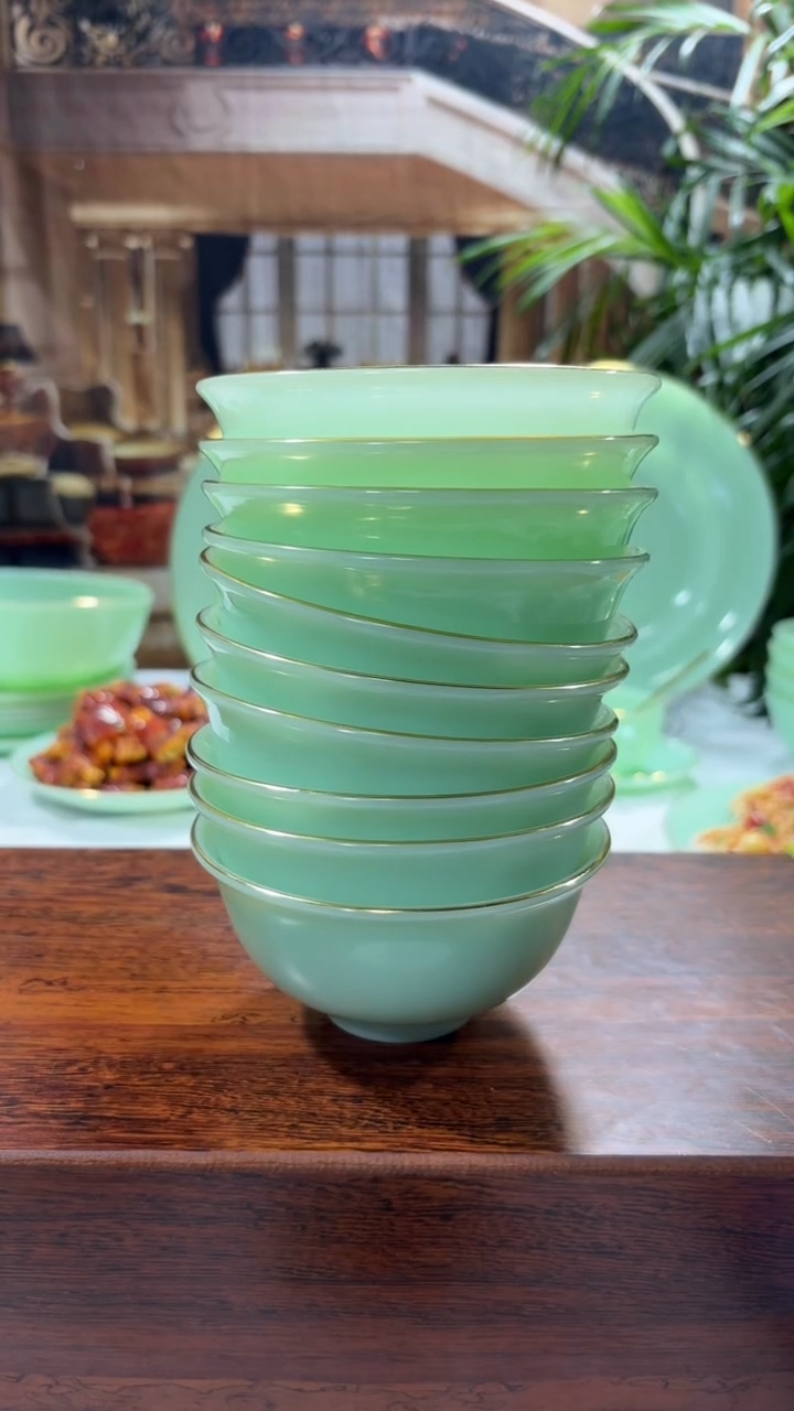 【闪购商品】... 4.5英寸玉瓷碗10个口径11.5厘米