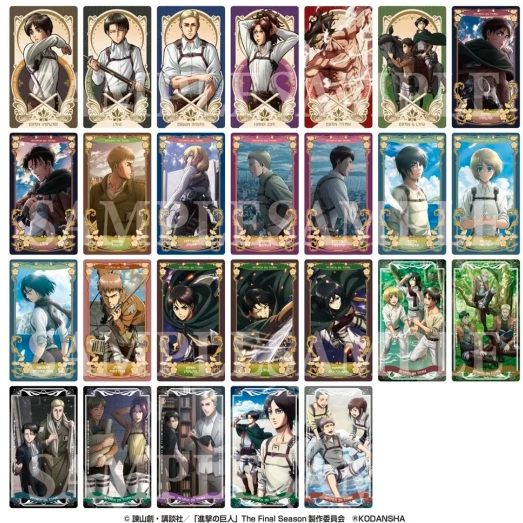 【日谷】ENSKY进击的巨人塔罗牌卡牌盲盒