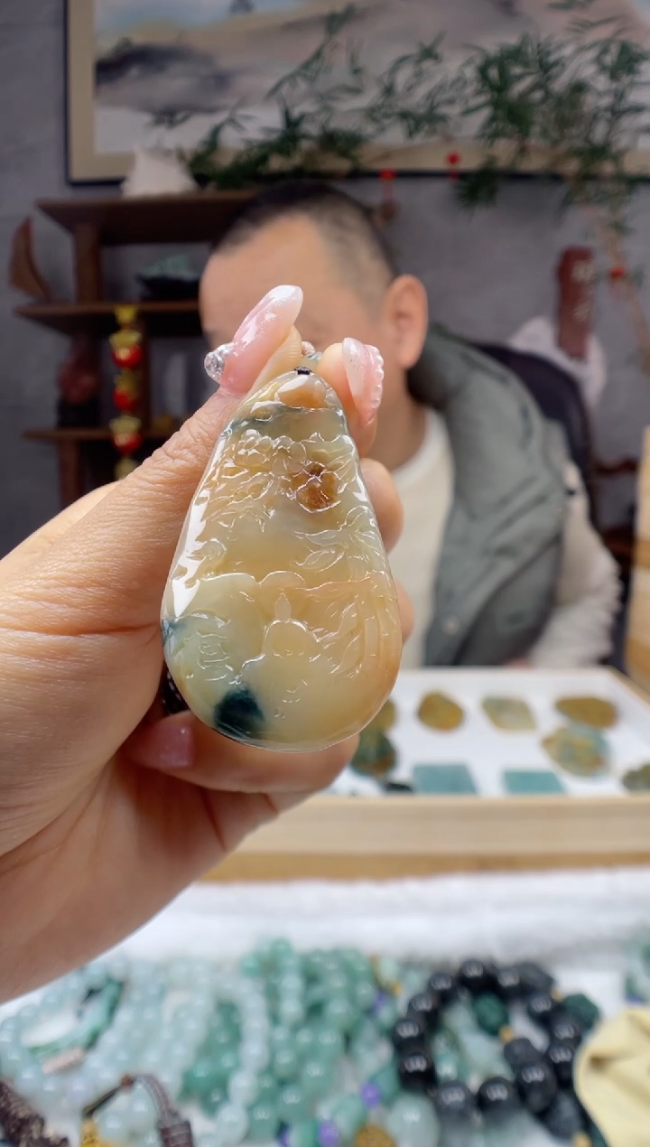 【闪购商品】定制翡翠未镶嵌悟道