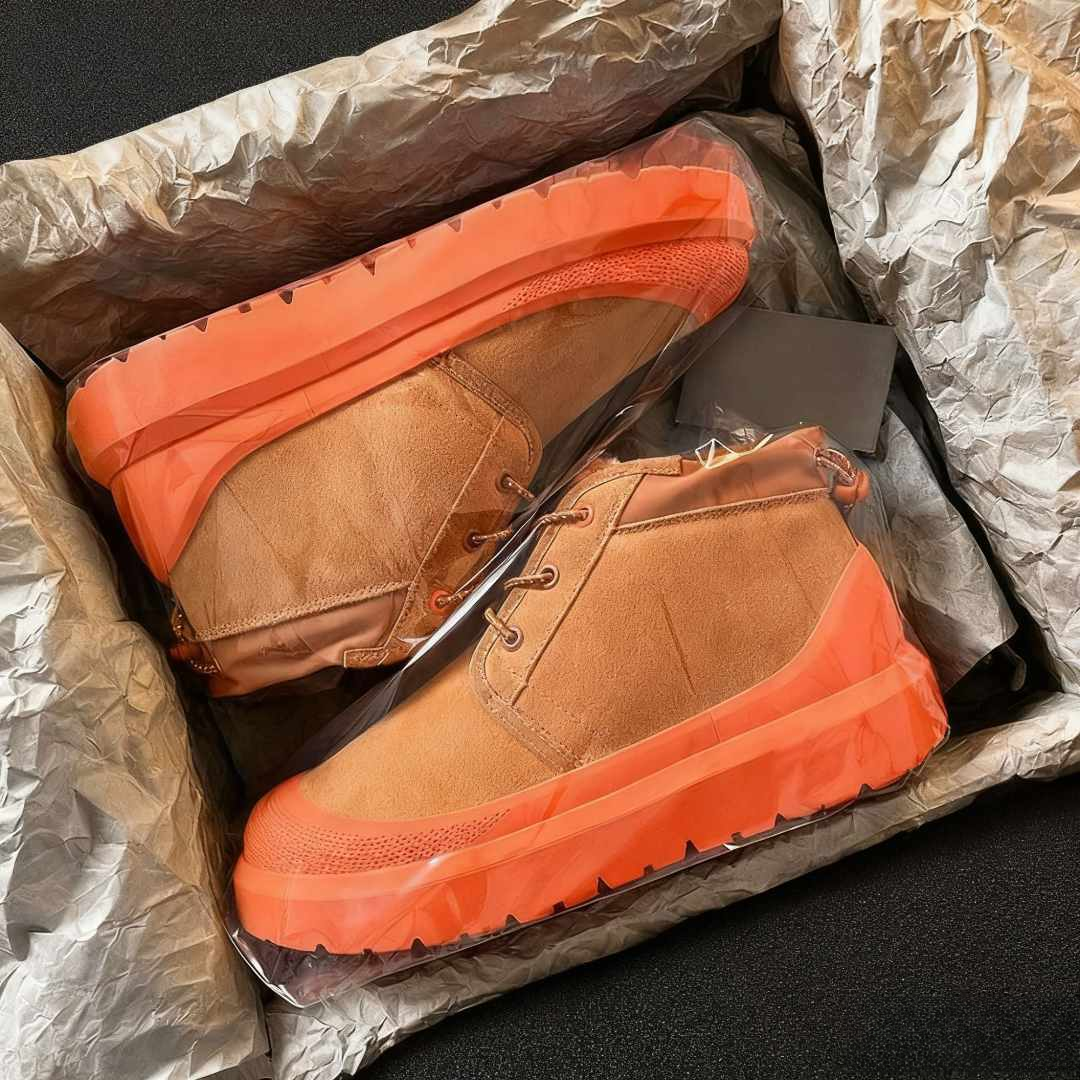 莆田雪地靴男女款冬季百搭潮流皮毛一体时尚保暖加绒厚底棉鞋