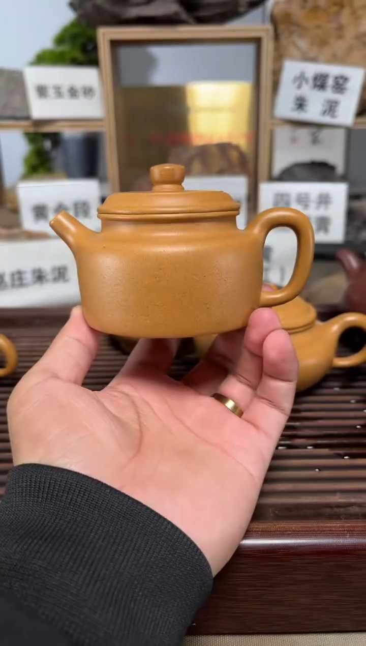 茶壶紫砂黄金段德中