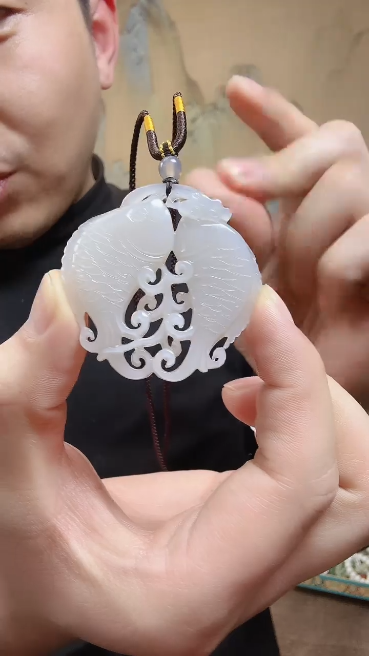 【闪购商品】和田玉未镶嵌颈饰.