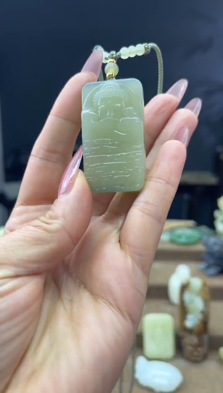 颈饰未镶嵌和田玉1