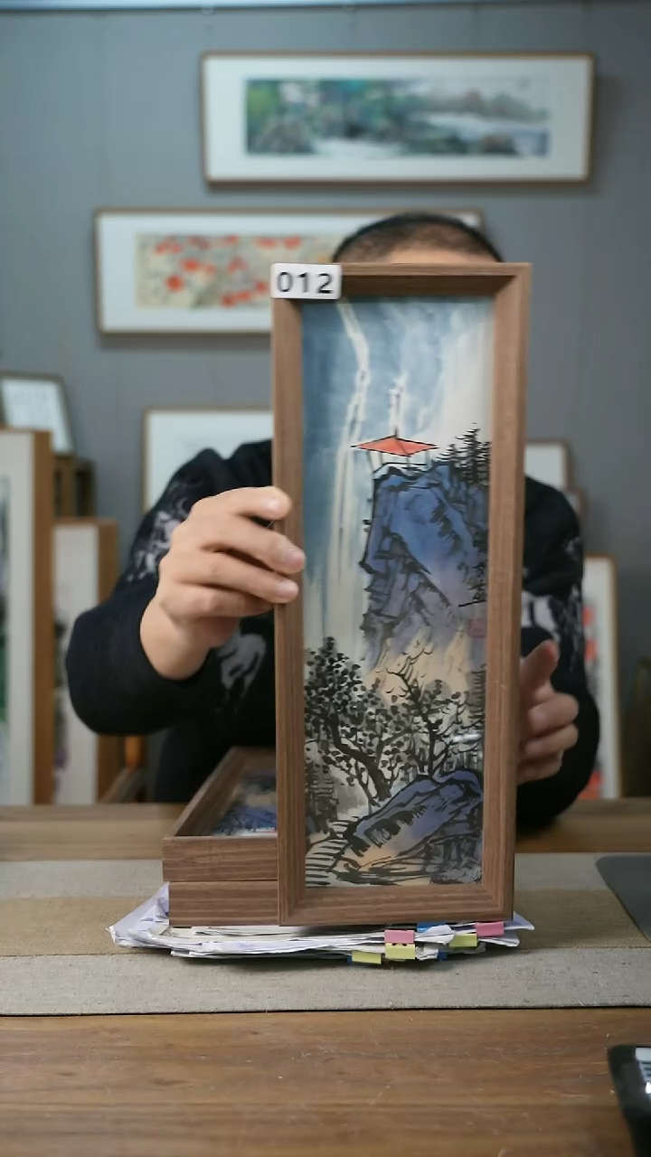 【闪购商品】书法协会会员老师带框作品-