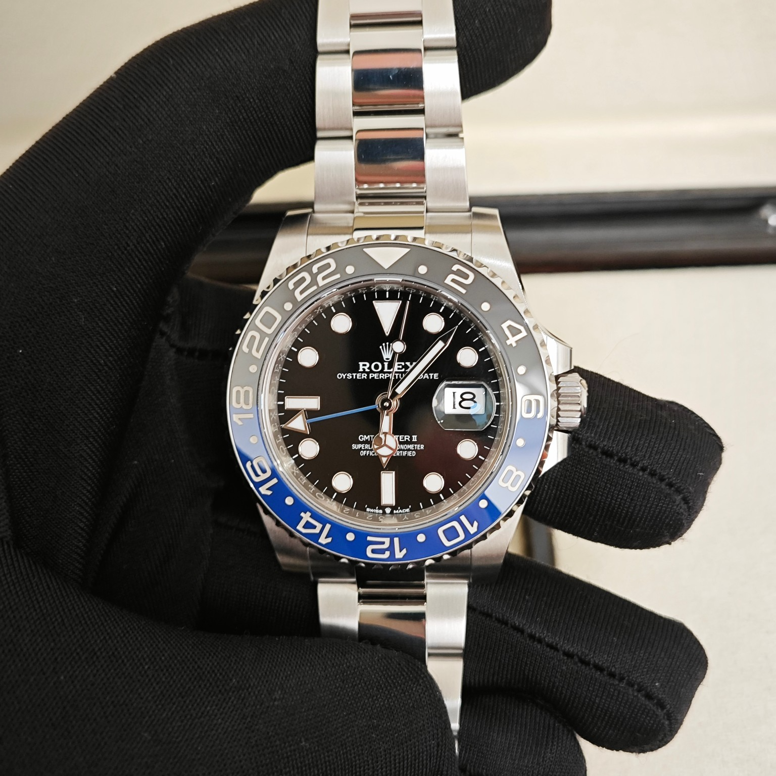 95新 Rolex/劳力士 22年国米圈126710腕表自动机械男士