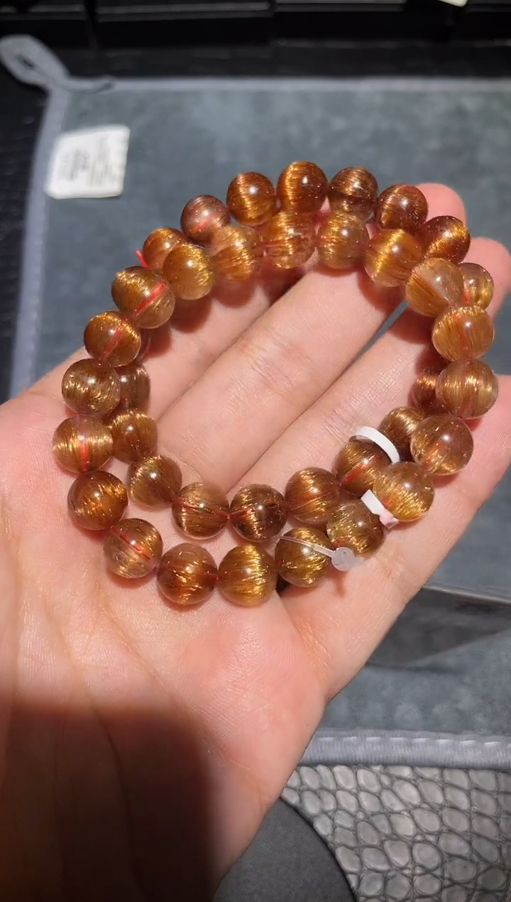 【闪购商品】水晶手链未镶嵌发晶单圈A10（多样性发其一）