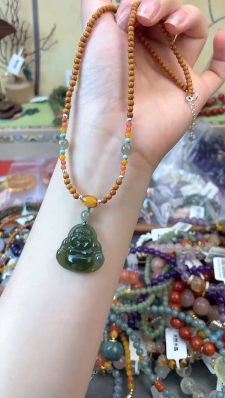 未镶嵌橄榄核吊坠283