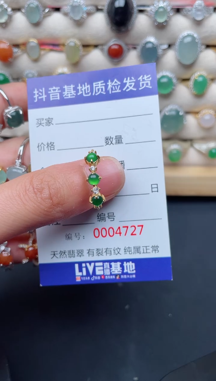 【闪购商品】翡翠戒指银S925镶嵌..........