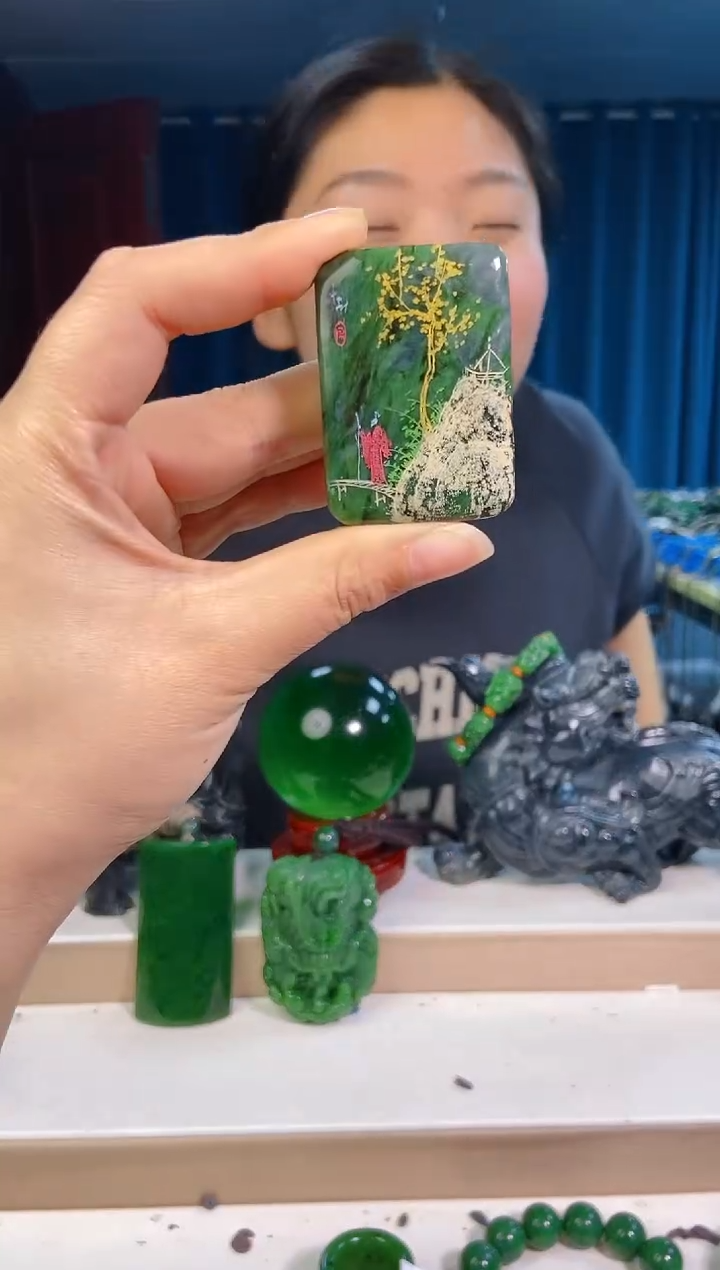 【闪购商品】和田玉挂件未镶嵌1