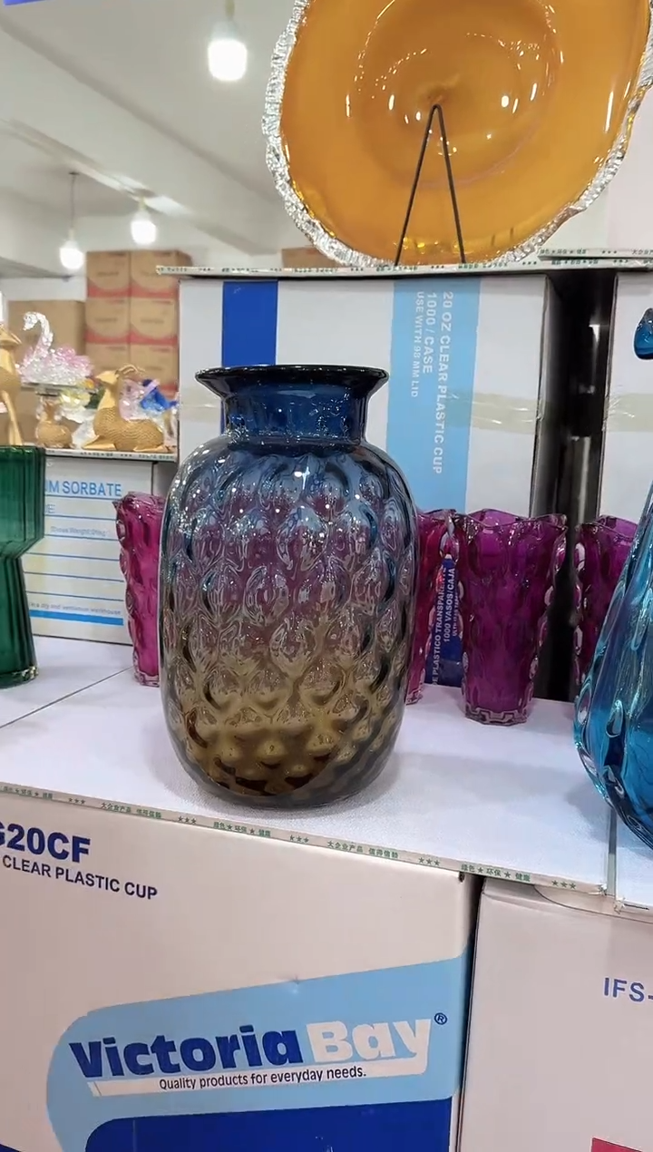 【闪购商品】无铅玻璃迪喜花器-r-早19