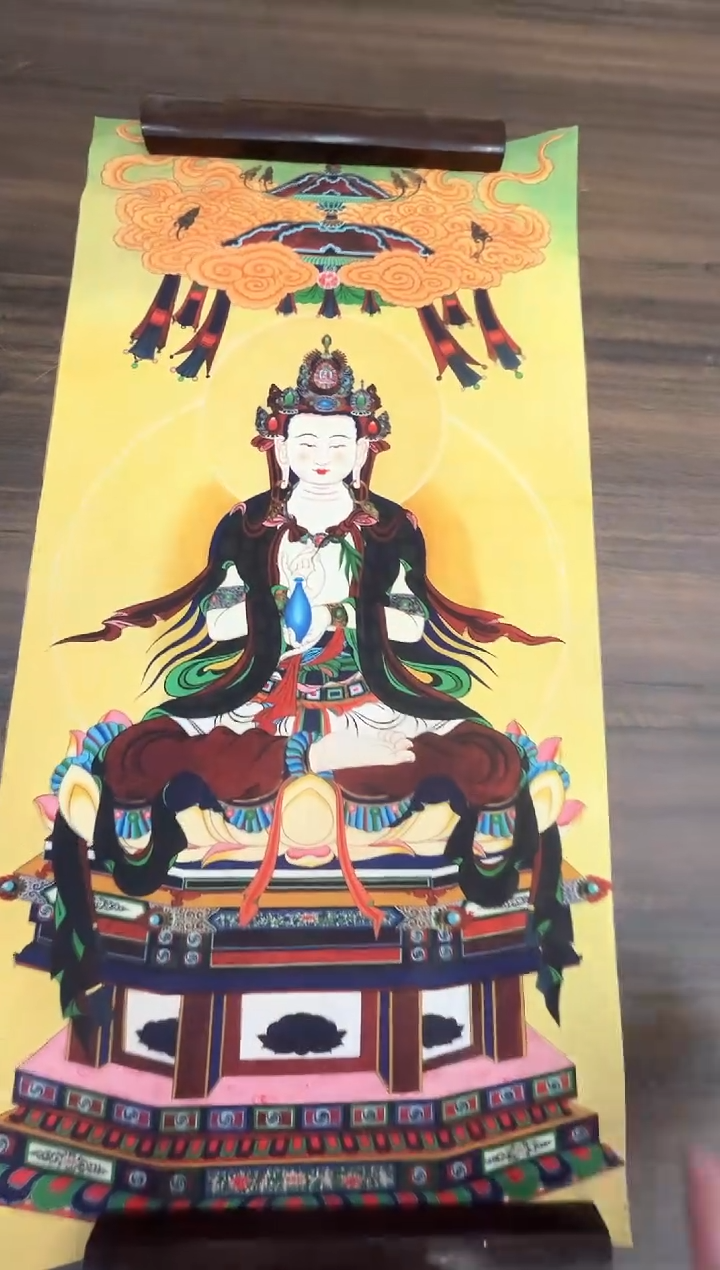 卷轴画唐卡16109
