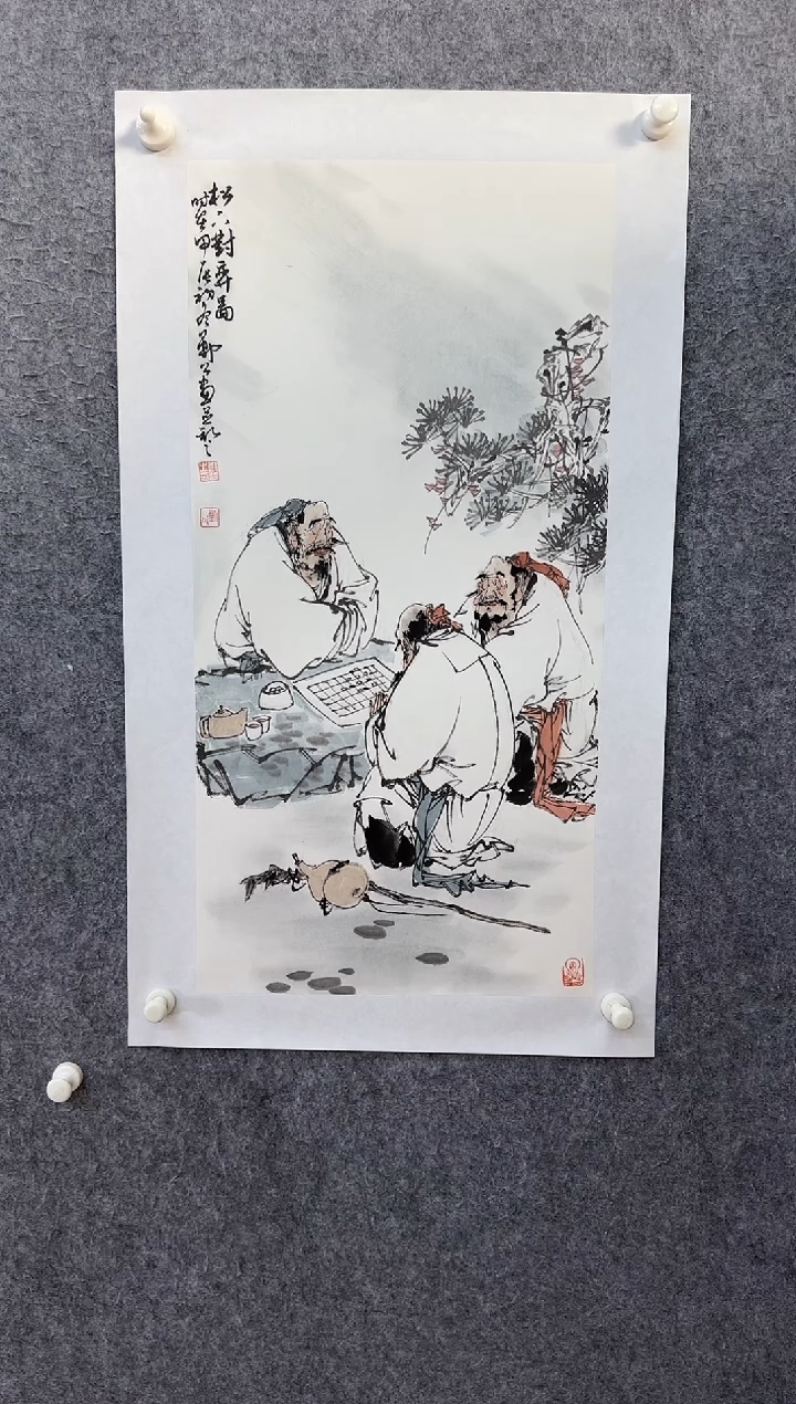 【闪购商品】国画ST-LZG人物绘画作品