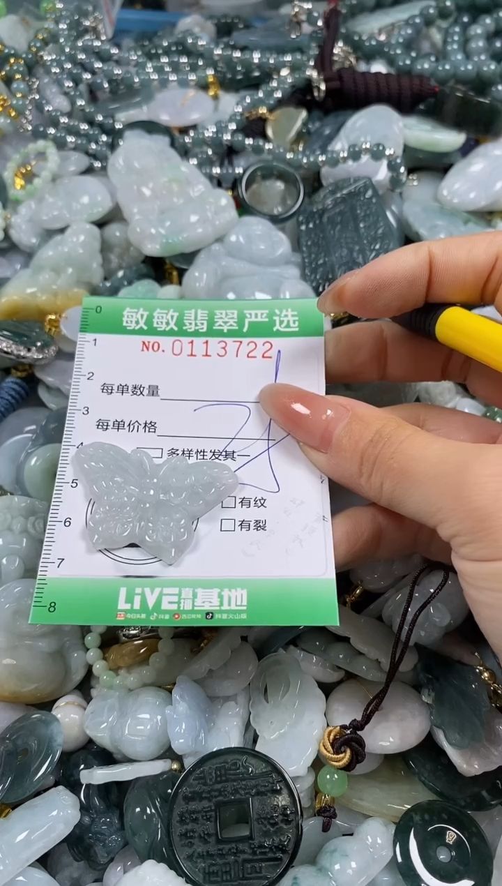 【闪购商品】翡翠颈饰未镶嵌闪购0113722