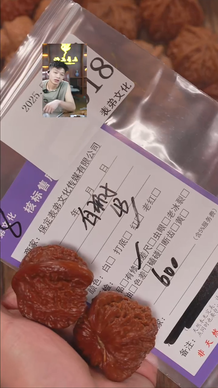 文玩核桃把件018白狮子表弟文化