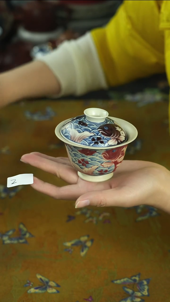 炸茶具 天冷了 围炉煮茶中~~