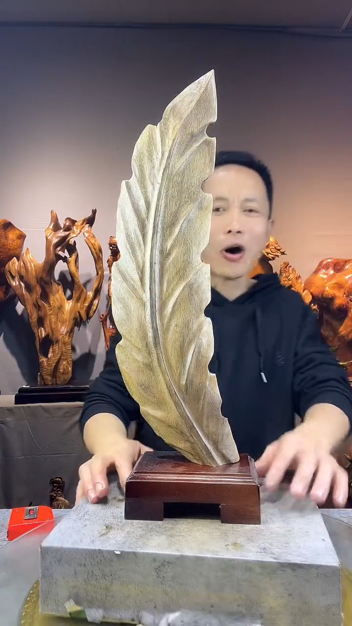 金丝楠余**李小叶桢楠随行摆件13