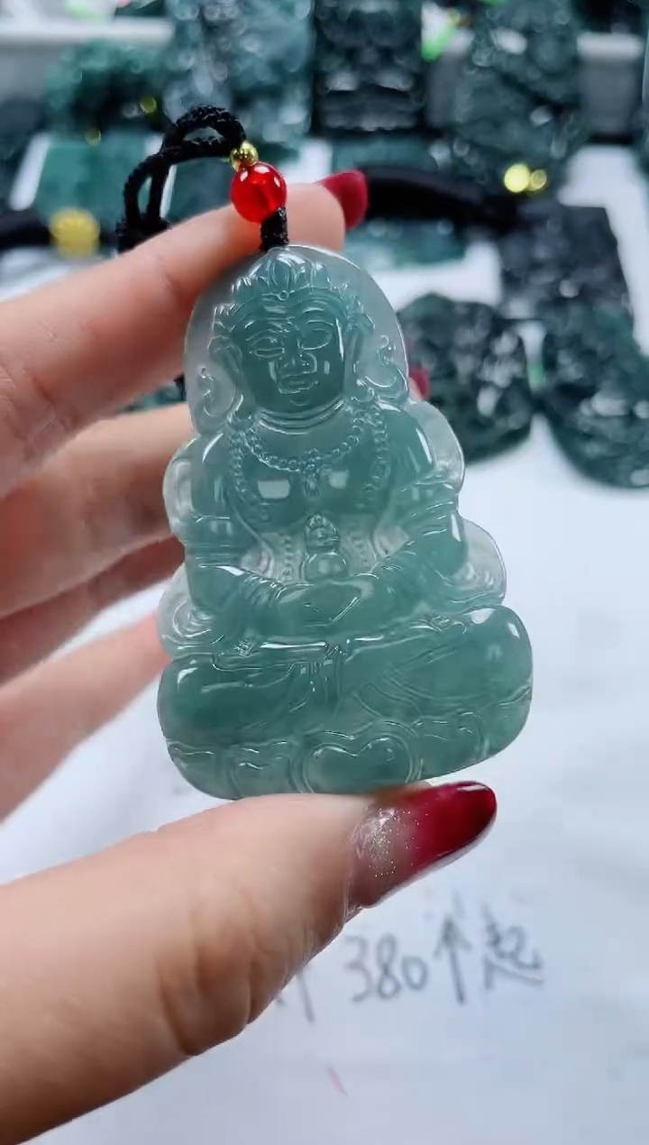 【闪购商品】翡翠颈饰未镶嵌多样性发货一件发货-度母