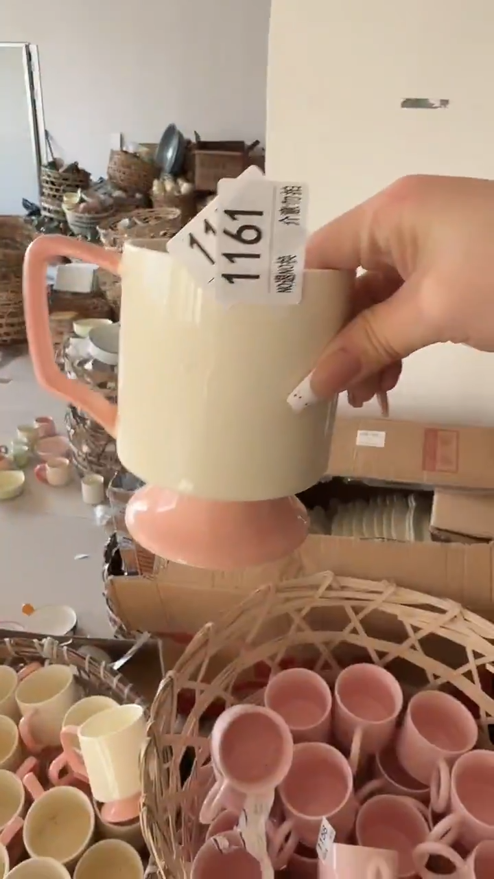 陶瓷手柄款微瑕四单包邮1161