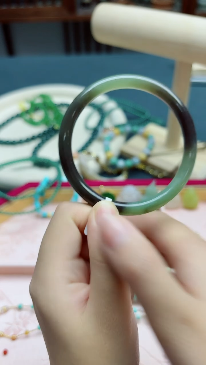 和田玉手镯未镶嵌和田玉58+#手镯*1 YR