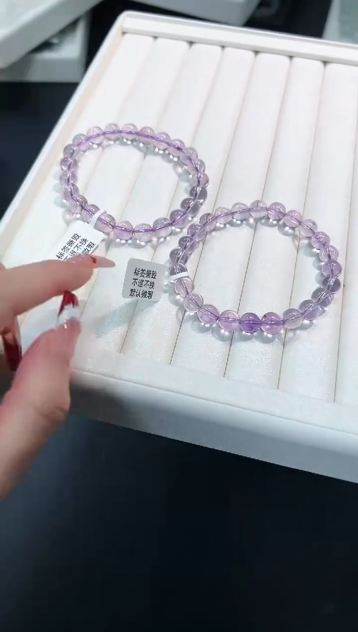 【闪购商品】水晶手串未镶嵌59p多样性发其一/1条默认微瑕