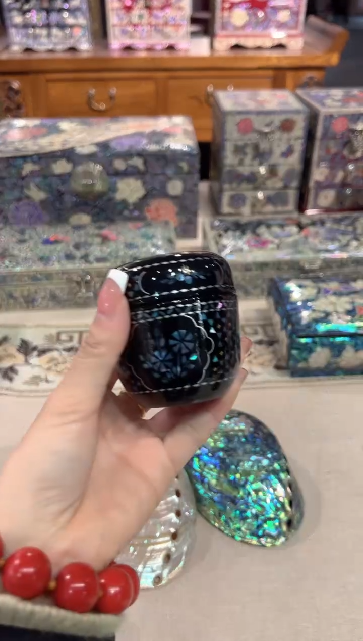 【闪购商品】老货微瑕·弘贝雅螺钿漆器文化馆