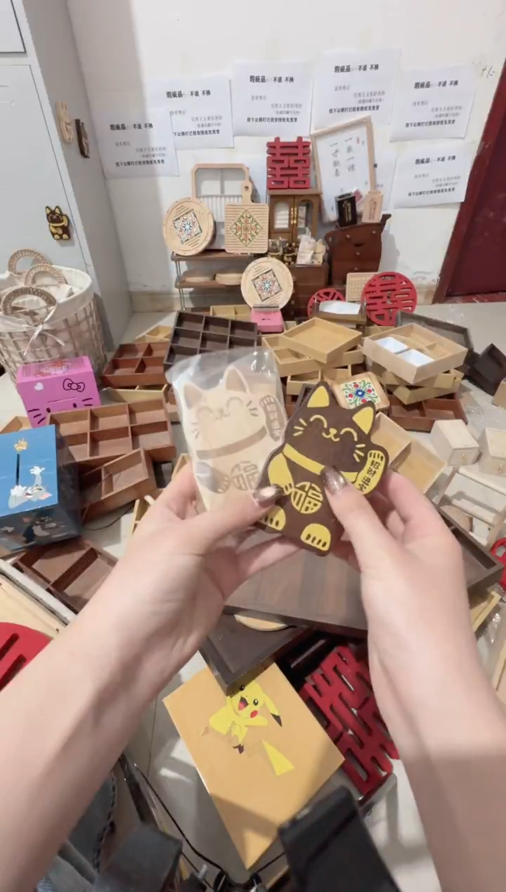 两个8+1起子招财猫微瑕拍下不退不换无售后