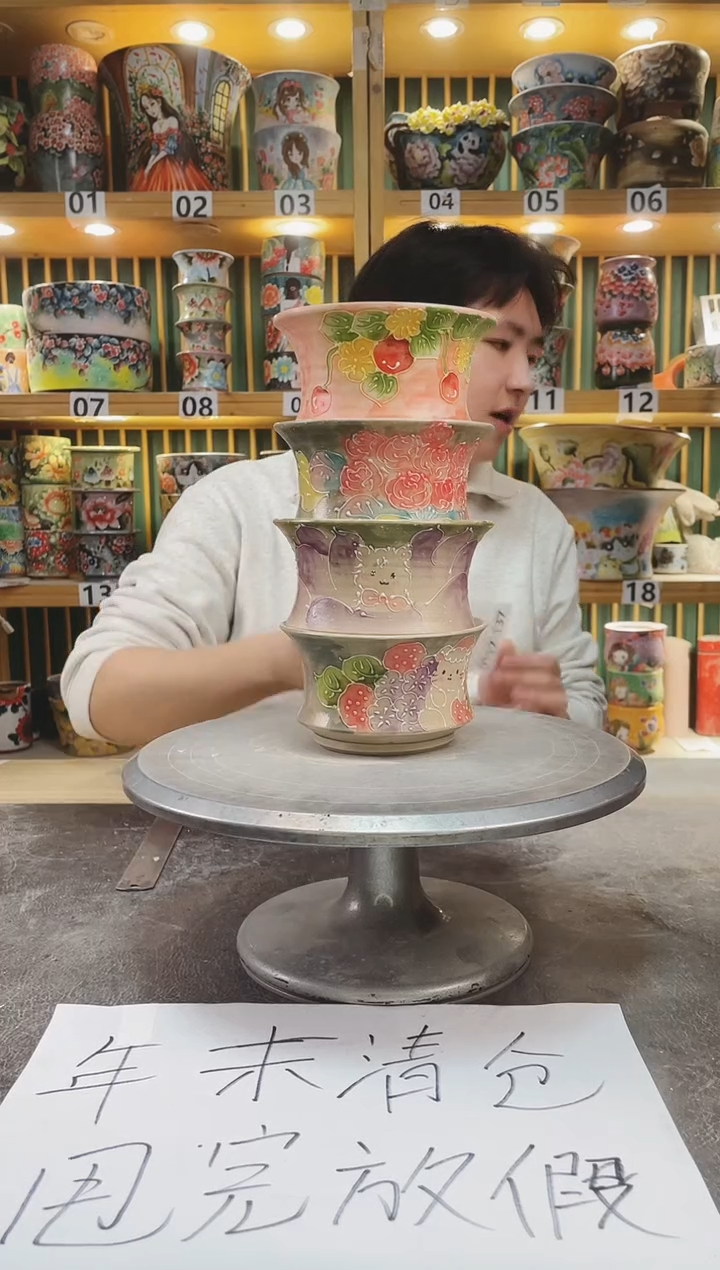 【闪购商品】瓷片默认微瑕一物一拍0113-137