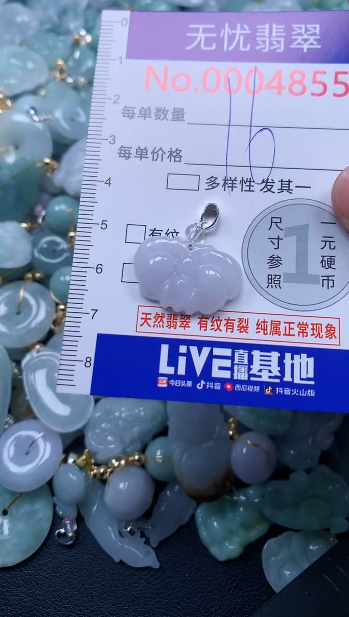 颈饰未镶嵌翡翠4855