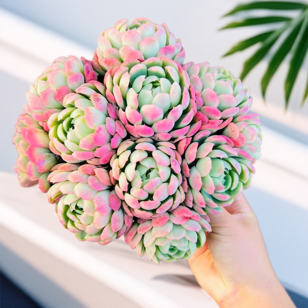 【香草冰淇淋】多肉植物盆栽室内室外办公桌新手好养带盆土耐晒耐冻