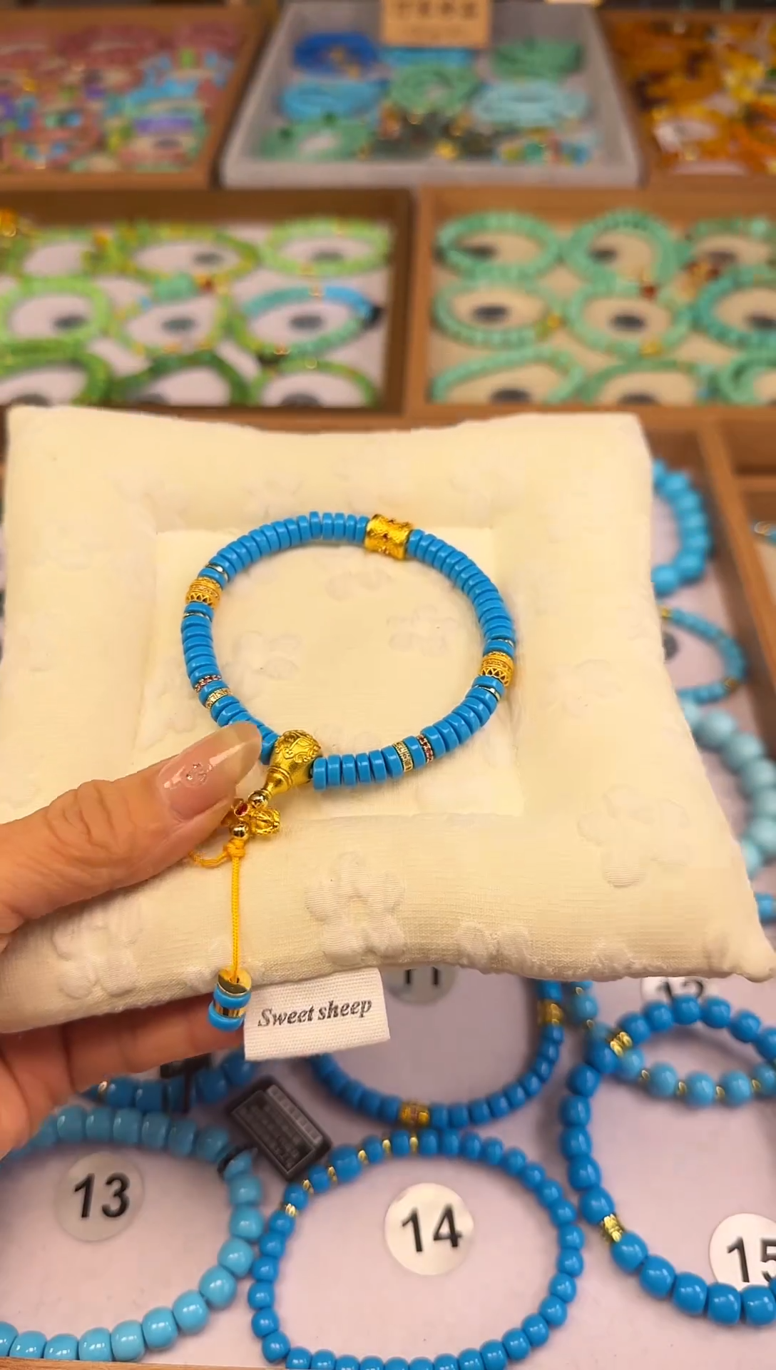 大漆工艺品手串/手链汀禾珍品——75