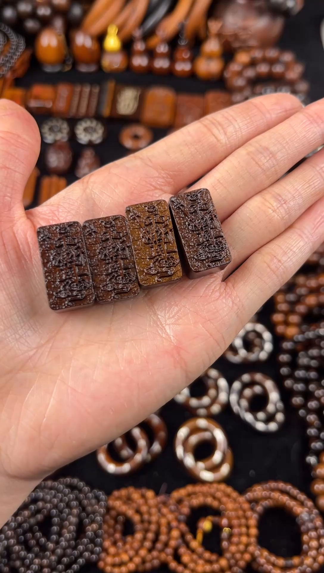 枣木雷击枣木玉化紫薇金光小方糖