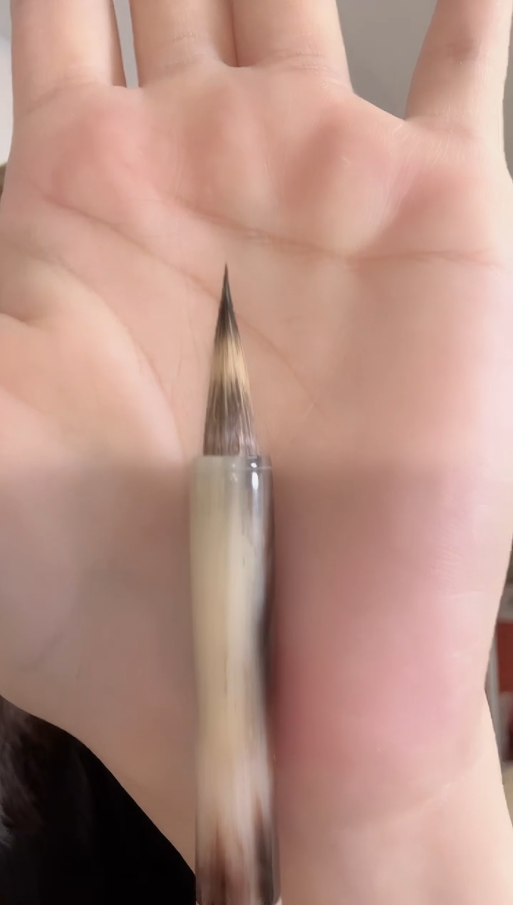 全牛角横切面紫毫出锋2.3