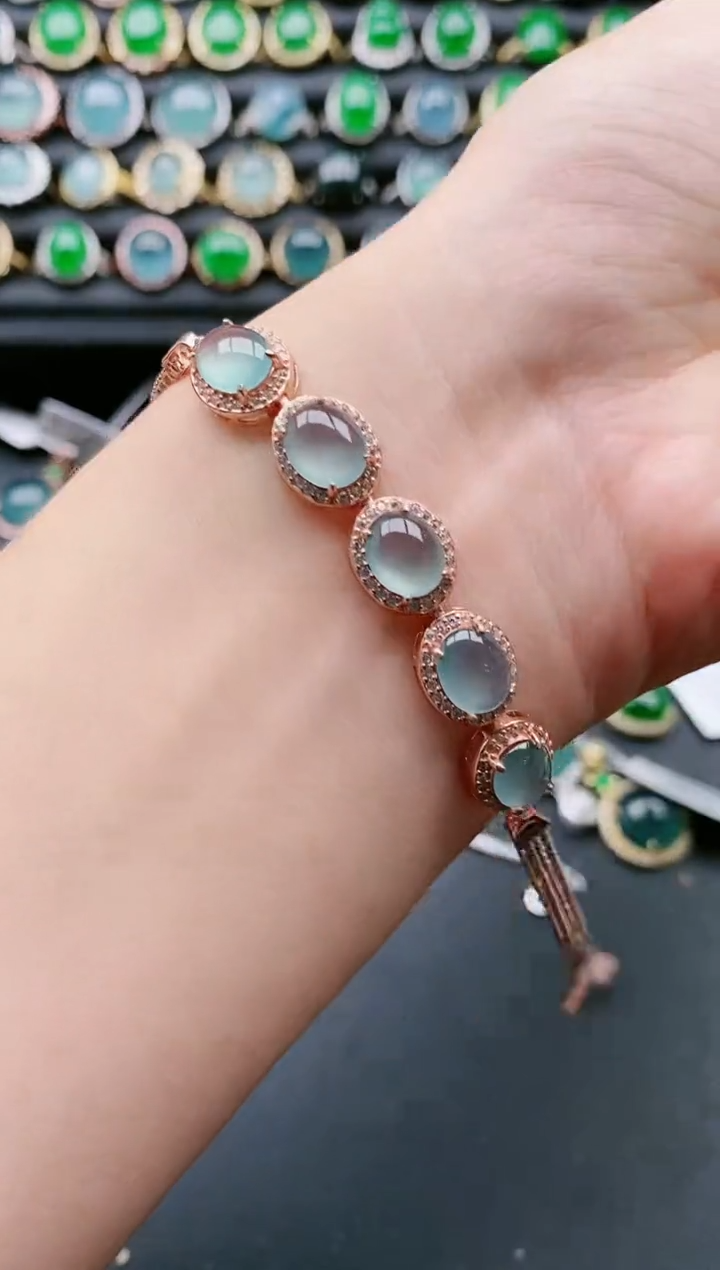 【闪购商品】翡翠戒指银S925镶嵌111111