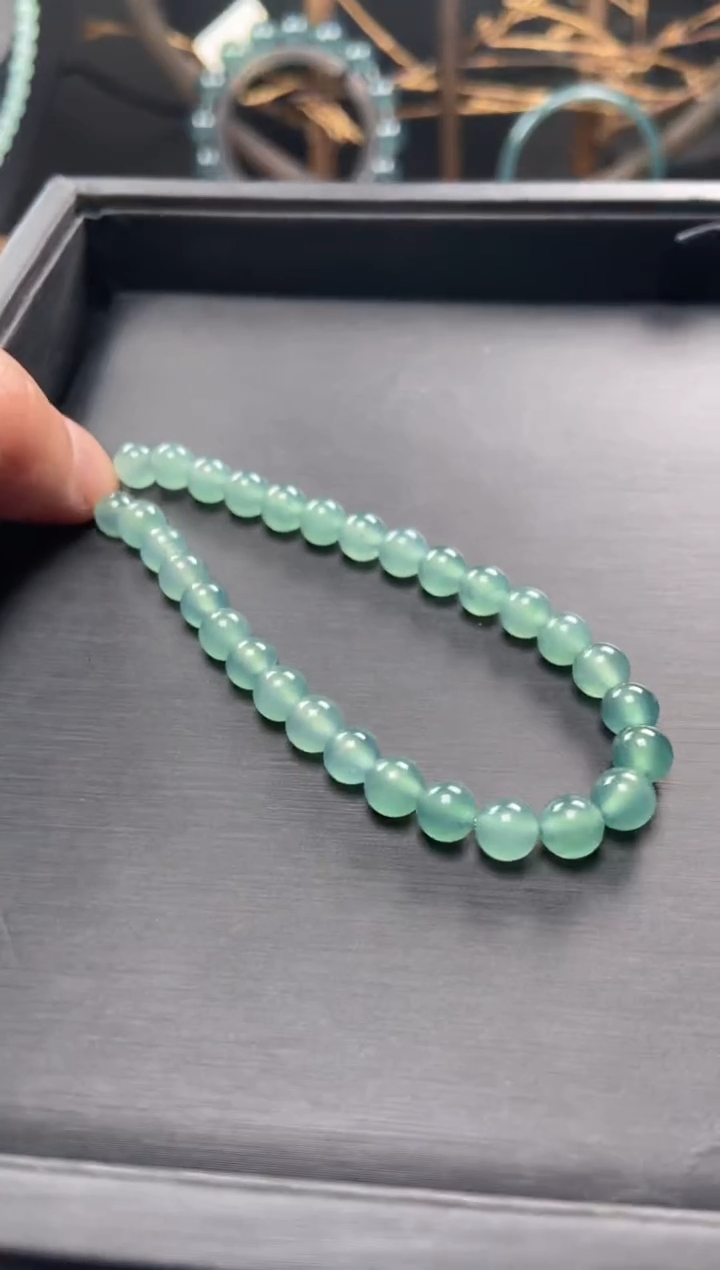 【闪购商品】翡翠手链未镶嵌多样性发货30颗卡6