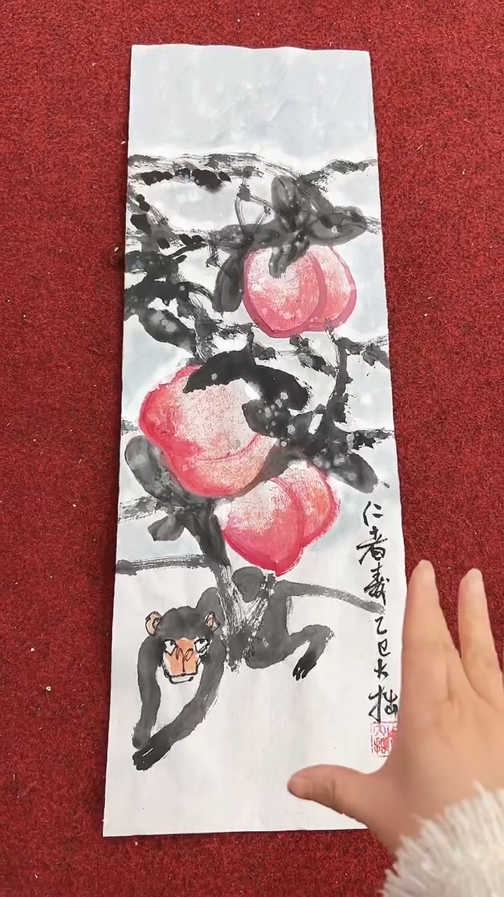 国画周大拙/国画/花鸟