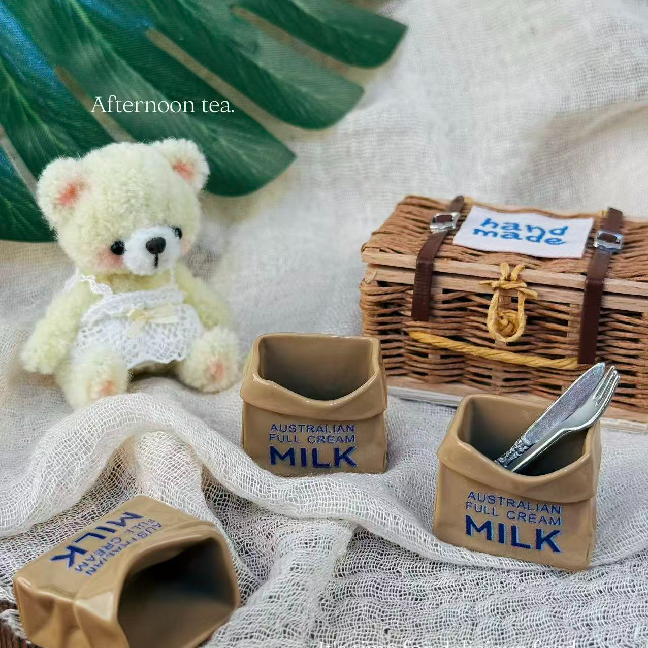 预售【开心定制-牛皮纸袋】仿真定制食玩 树脂DIY配件