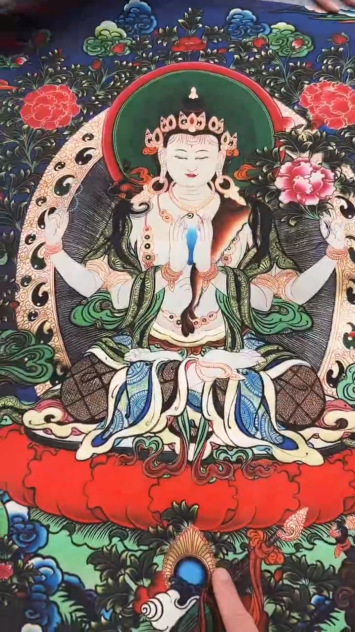 卷轴画16054唐卡