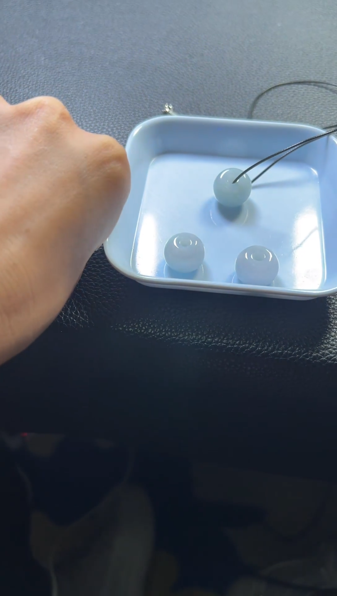 翡翠未镶嵌颈饰翡翠路路通、多样性/发一件（赠绳）