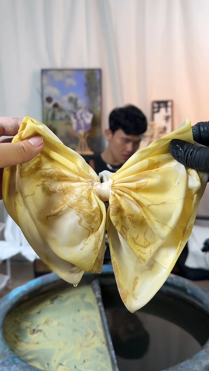 722银杏微雨三层蝴蝶抓夹