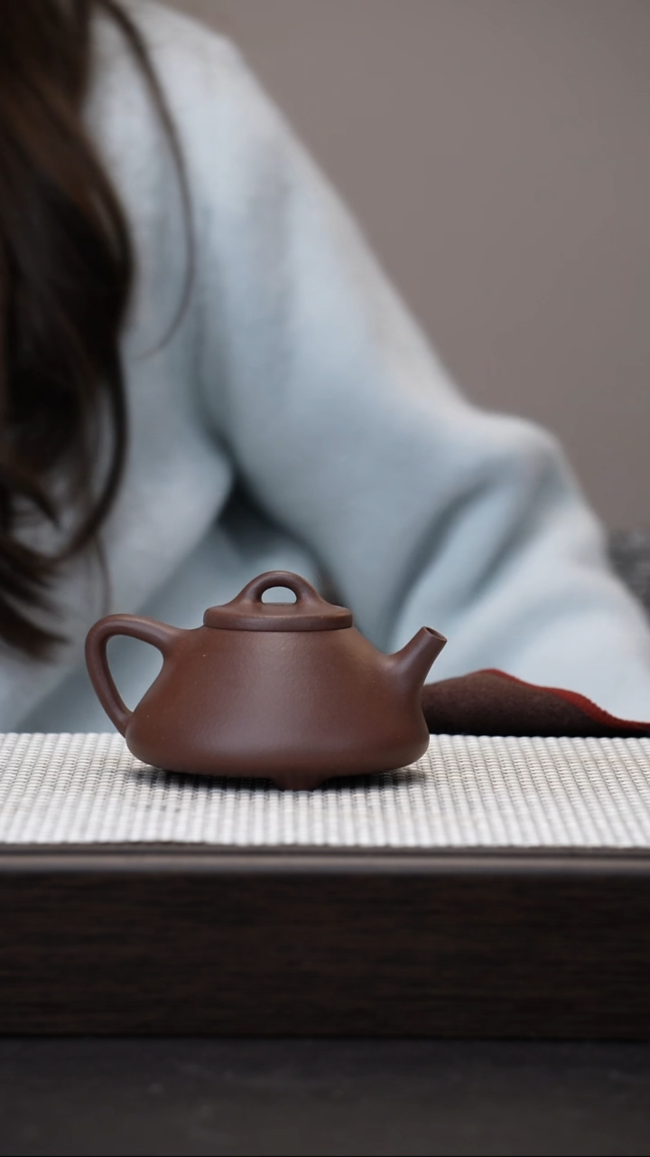 【闪购商品】紫砂茶壶宜兴紫砂壶 子冶石瓢 底槽清