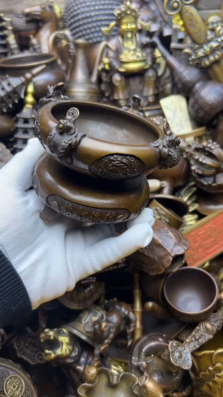 精美铜器，点击下单