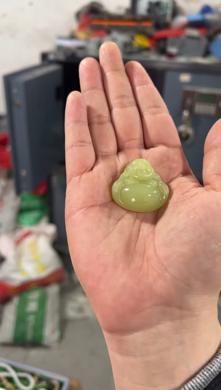 颈饰未镶嵌和田玉黄口佛公多样性拍一发一